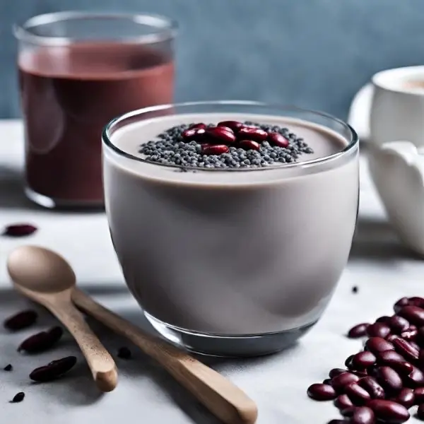 Hình ảnh Sữa hạt Mix đậu đỏ - mè đen
