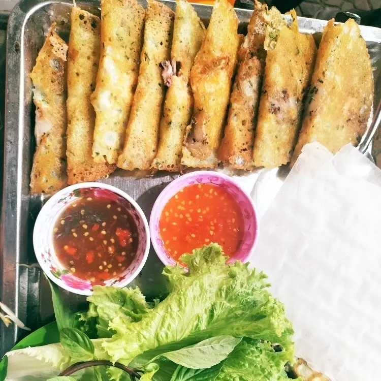 Hình ảnh 5 cái Bánh xèo trứng