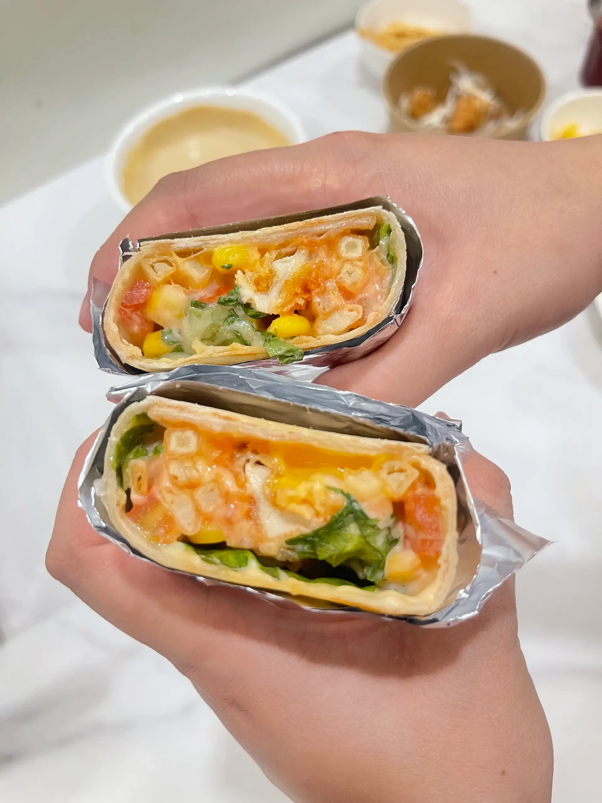 Hình ảnh Tacos gà giòn
