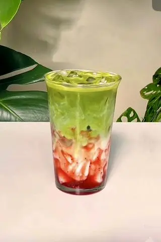 Hình ảnh Matcha Latte Dâu - 700ml