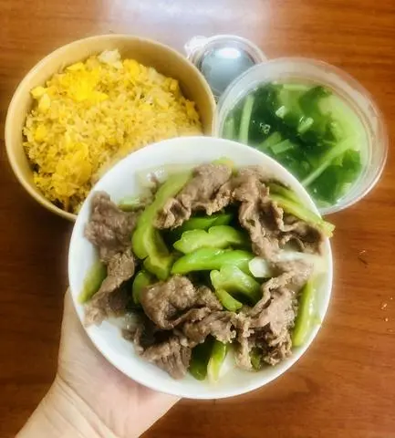 Hình ảnh Cơm Rang Khổ Qua Xào Bò Đặc Biệt ( Hạt Giòn )