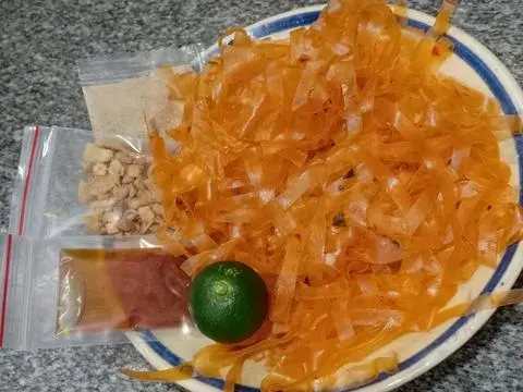 Hình ảnh Dẻo Sợi Tôm Muối Sate