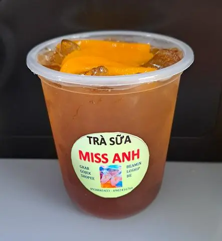 Hình ảnh Hồng trà đào