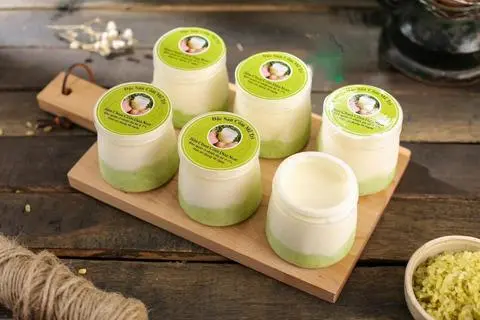 Hình ảnh sữa chua cốm non