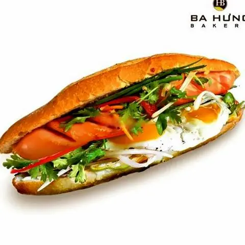Hình ảnh Bánh mì trứng xúc xích