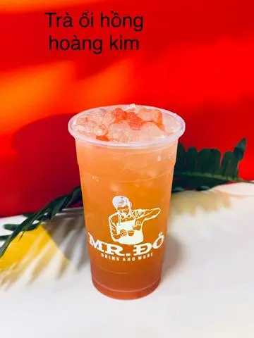 Hình ảnh Trà ổi hồng trân châu trắng