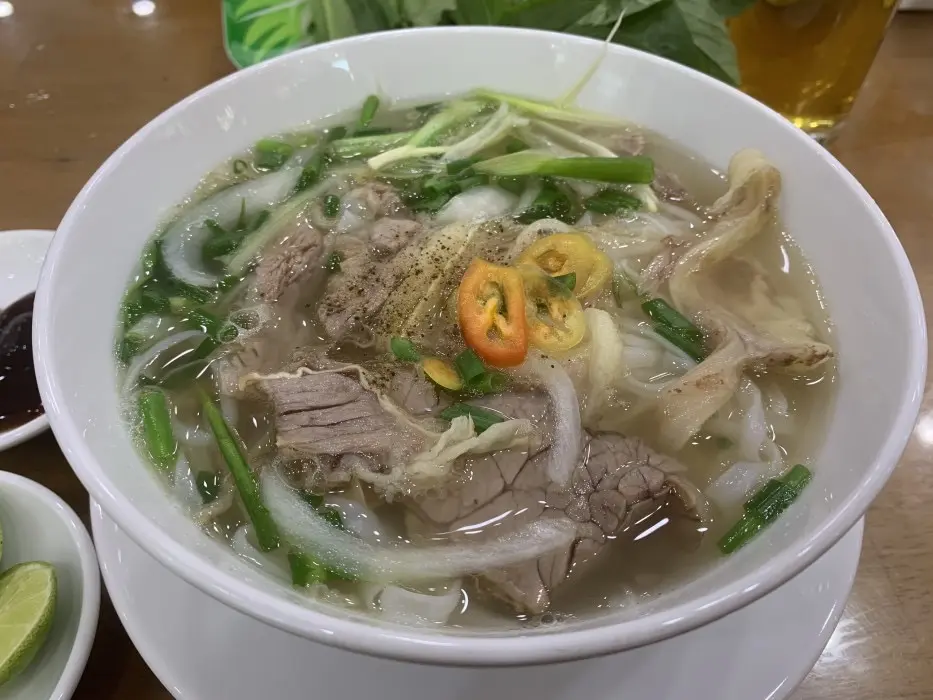 Hình ảnh phở nạm gân