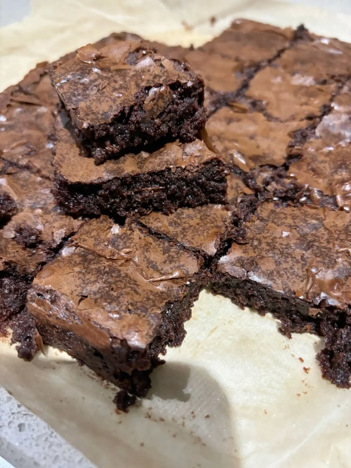 Hình ảnh brownie socola đen
