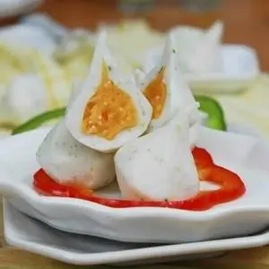 Hình ảnh Bánh Bao Trứng Cá Hồi - 1 viên