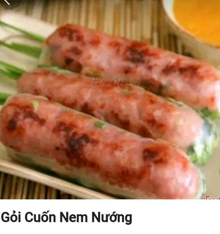 Hình ảnh GỎI CUỐN NEM NƯỚNG