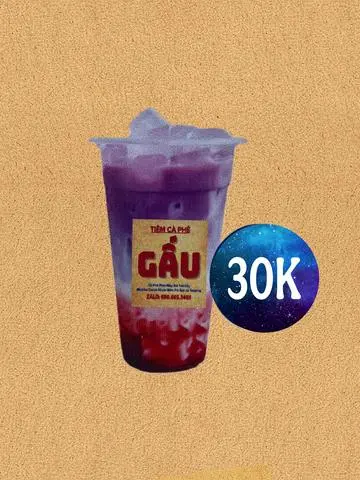 Hình ảnh Khoai Môn Latte Việt Quất