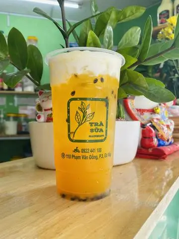 Hình ảnh Lục Trà Chanh Dây Macchiato
