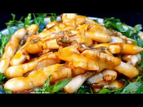 Hình ảnh Ốc móng tay xào me