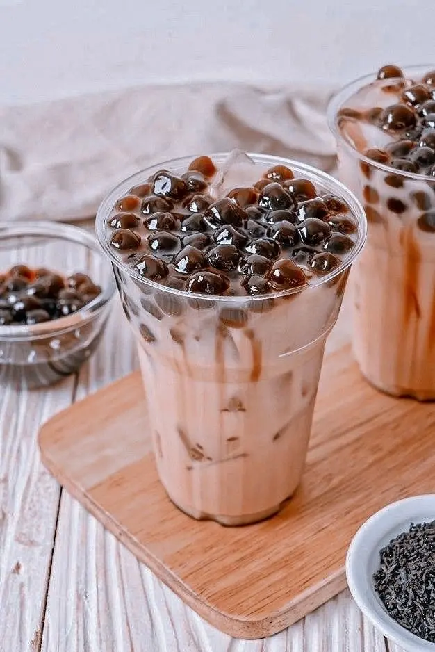Hình ảnh Trà Sữa Chocolate Kem Trứng Nướng