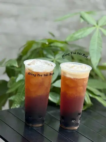 Hình ảnh Hồng trà sủi bọt 