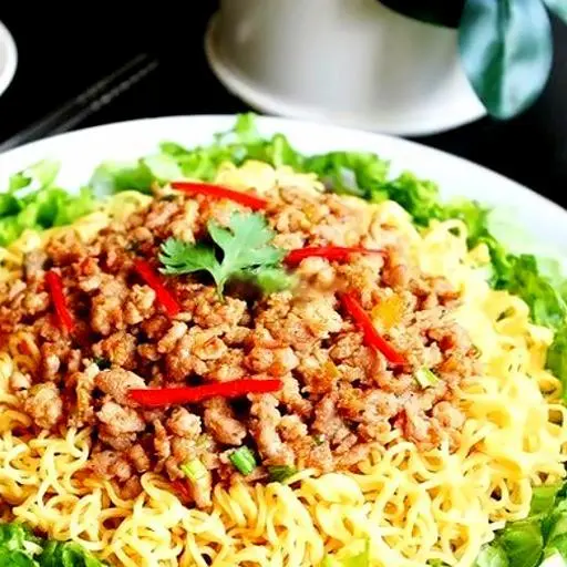 Hình ảnh Mì xào thịt xay