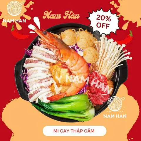 Hình ảnh Mì cay thập cẩm