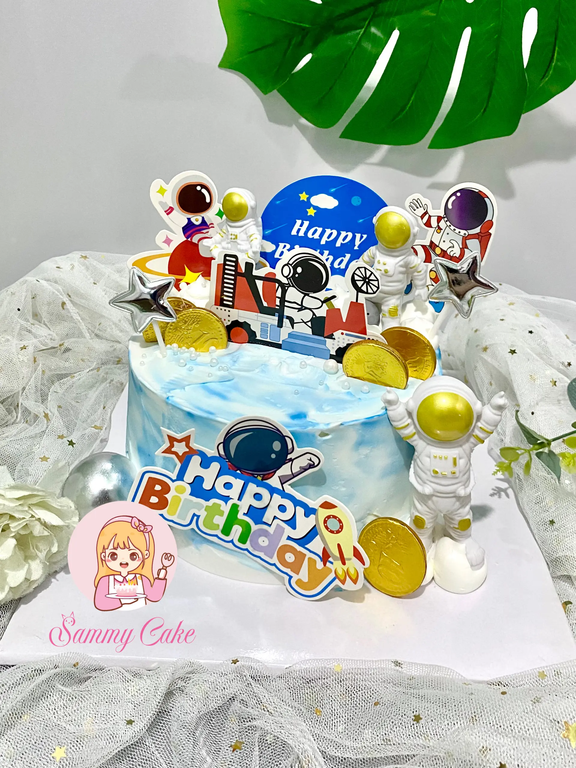 Hình ảnh Bánh kem phi hành gia