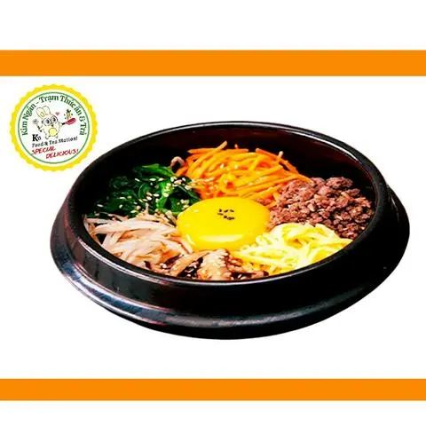Hình ảnh CƠM TRỘN BIBIMBAP THỊT BẰM