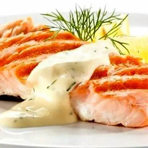 Hình ảnh Cá hồi sốt phô mai