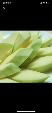 Hình ảnh Xoài keo kèm muối 