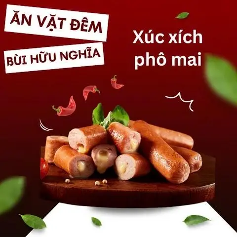 Hình ảnh Xúc xích phô mai LC - 1 cây