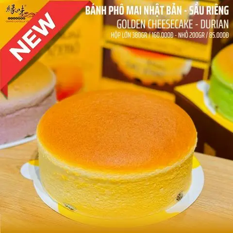 Hình ảnh Golden cheesecake - Vị sầu riêng