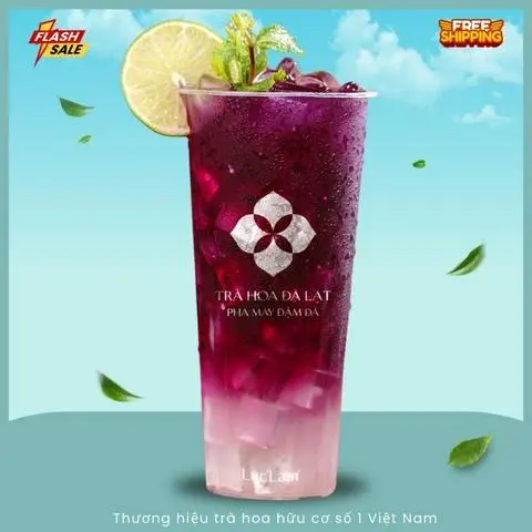 Hình ảnh Trà Lavender Chanh (700ml)
