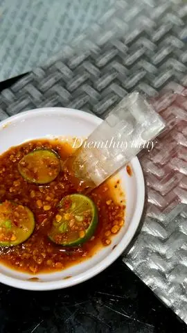 Hình ảnh BÁNH TRÁNG CHẤM ( SỐT MUỐI CHÚ HẢI )