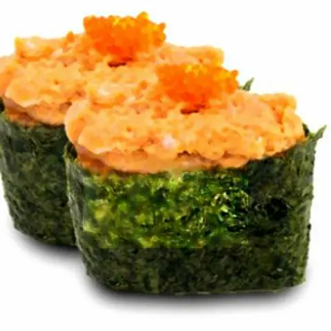 Hình ảnh Mentai Tuna Gunkan - Cá ngừ trộn  mazone trứng tôm