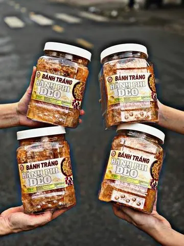 Hình ảnh Bánh Tráng Hành Phi Dẻo