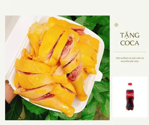 Hình ảnh Gà ủ muối 1 con hâm nóng - kèm 1 coca