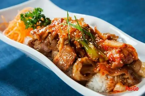 Hình ảnh Kim Chi Xào Bò +Cơm +Súp