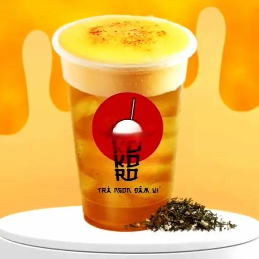 Hình ảnh Hồng trà kem trứng nướng