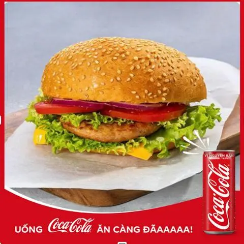 Hình ảnh Burger Gà Phô mai