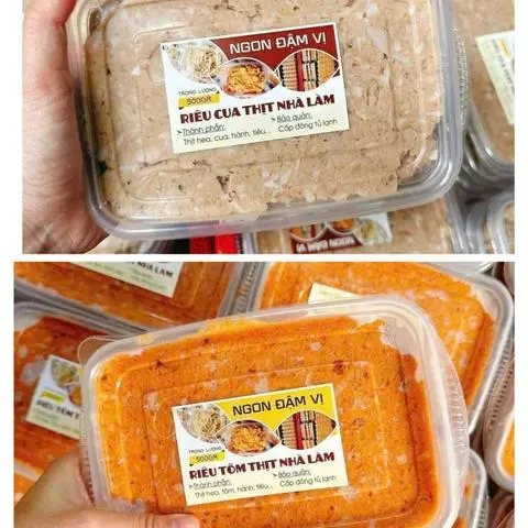 Hình ảnh Riêu cua thịt - Riêu tôm thịt nhà làm (500g) 