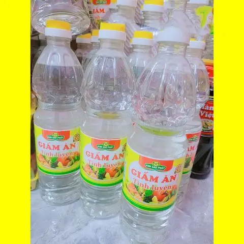 Hình ảnh Giấm Ăn 1L Kim Sao Phát, Giấm Tinh Luyện 1 Lít Nấu Gỏi, Muối Chua,... Chính Hãng