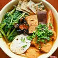 Hình ảnh Canh bún ốc chả cá 