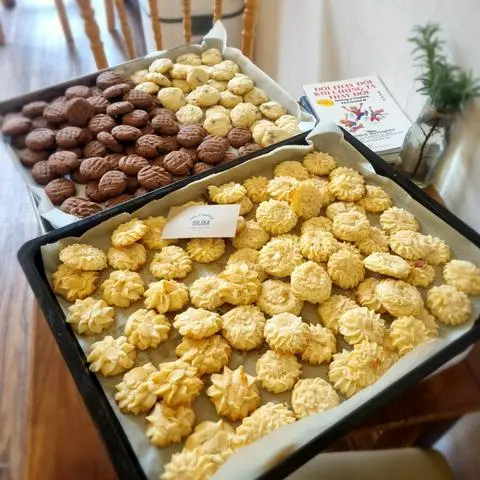 Hình ảnh Cookies hạnh nhân 1 ký