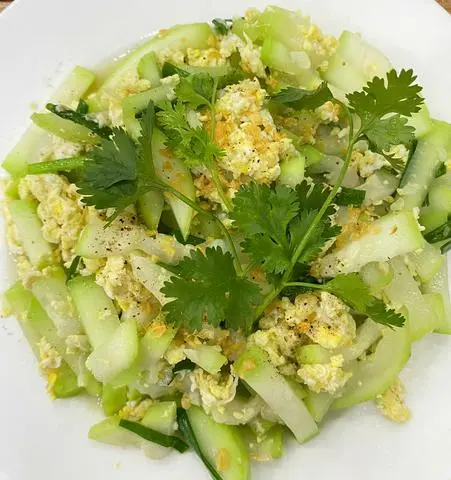 Hình ảnh Phần bầu xào trứng