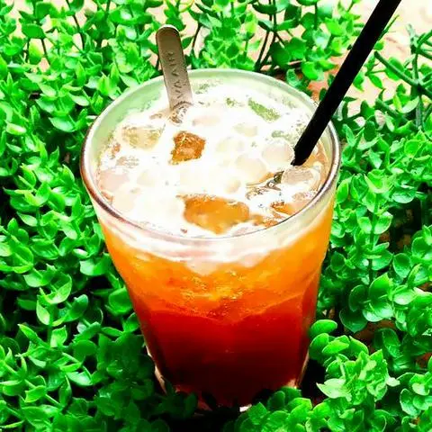 Hình ảnh Trà ổi hồng dâu tây
