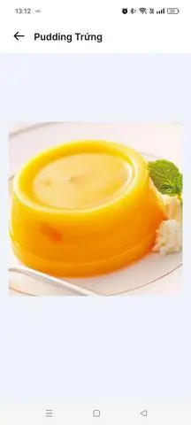 Hình ảnh Pudding trứng 