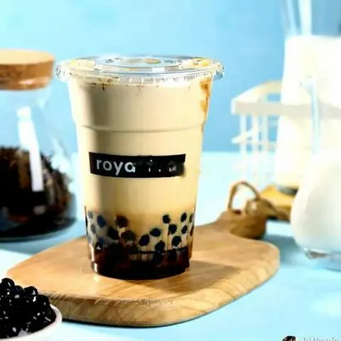 Hình ảnh Trà sữa kem cheese trân châu đường đen