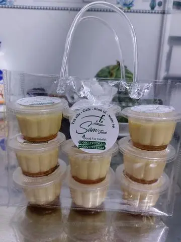 Hình ảnh Bánh flan hoa mai - 9 hộp