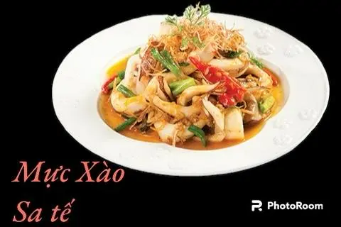 Hình ảnh Mực Xào Sa Tế