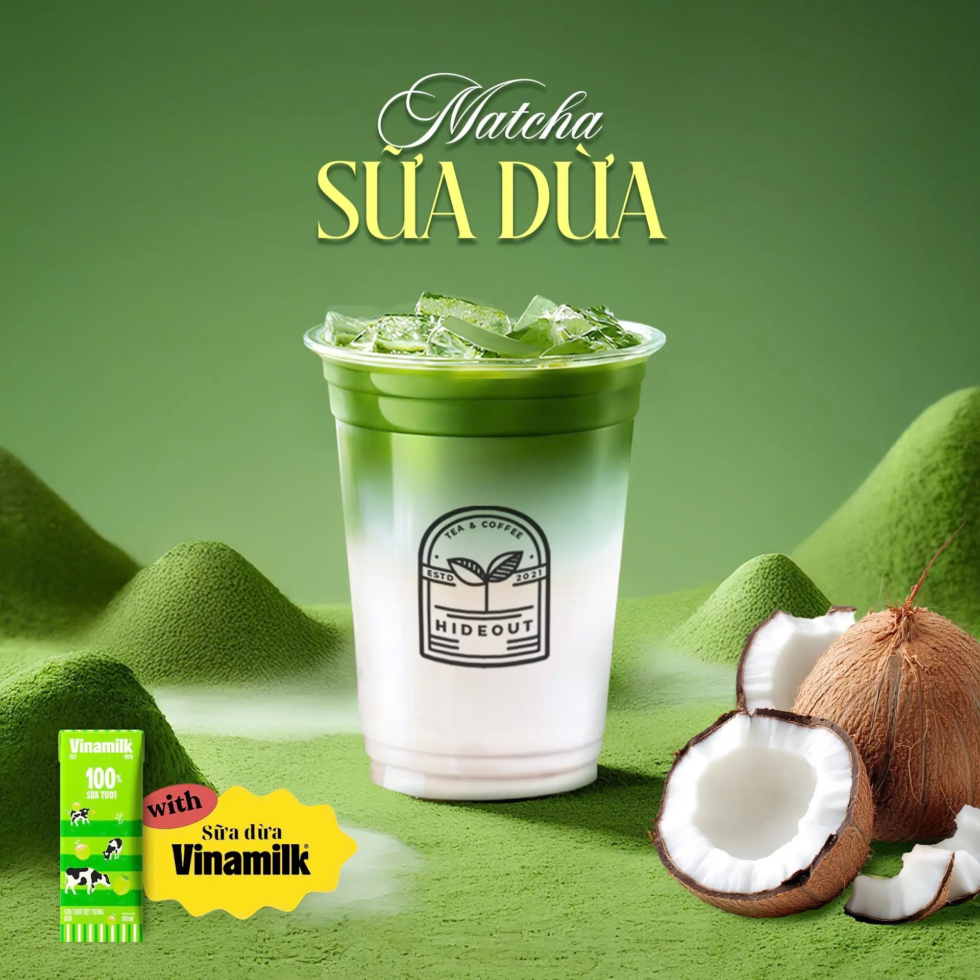 Hình ảnh Matcha Sữa Dừa