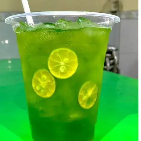 Hình ảnh Trà Tắc Thái Xanh+ Trân Châu Trắng 