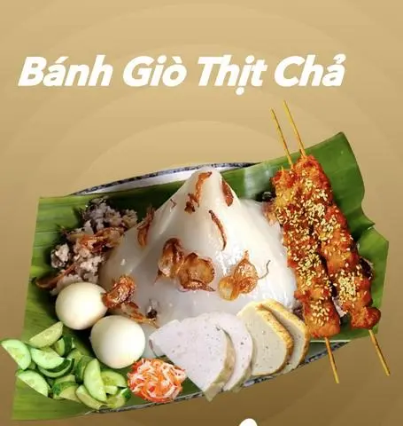 Hình ảnh Bánh giò thịt chả