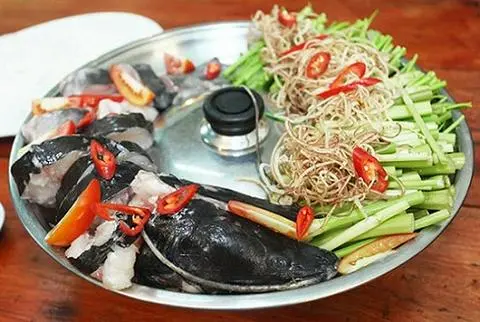 Hình ảnh Lẩu cá lăng măng chua