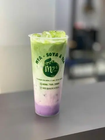Hình ảnh Matcha khoai môn latte